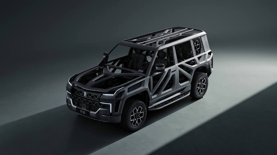 广州350仰望U8硬派越野的科技魅力，国能汽车对传统燃油车市场的冲击